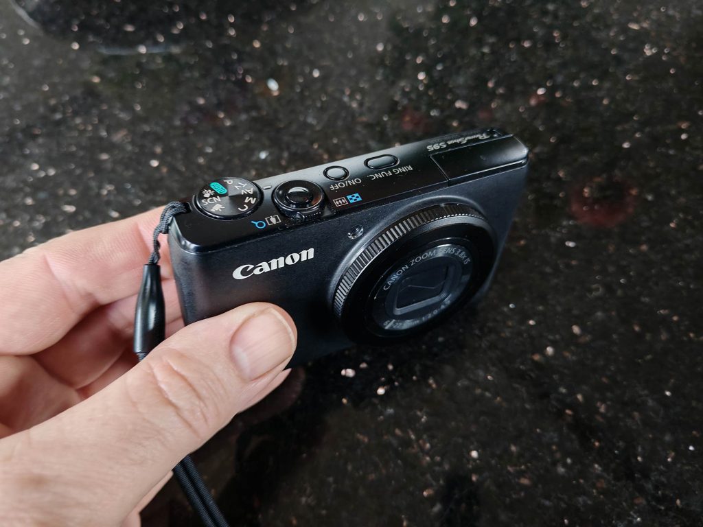 The Canon S95 is tiny